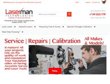 Tablet Screenshot of laserman.com.au